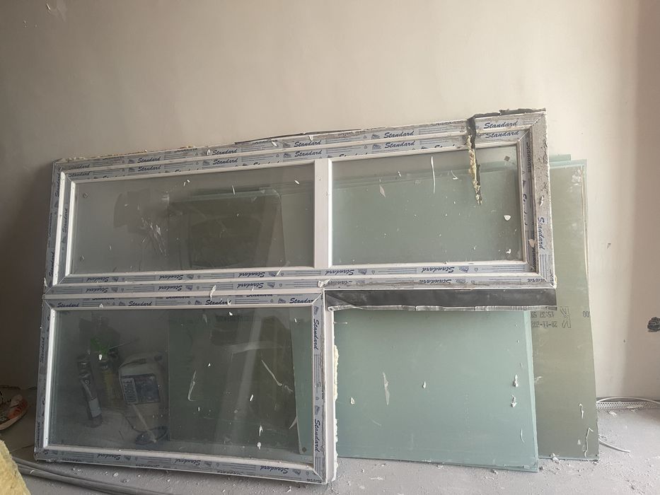 Продам дверь балкон+окно