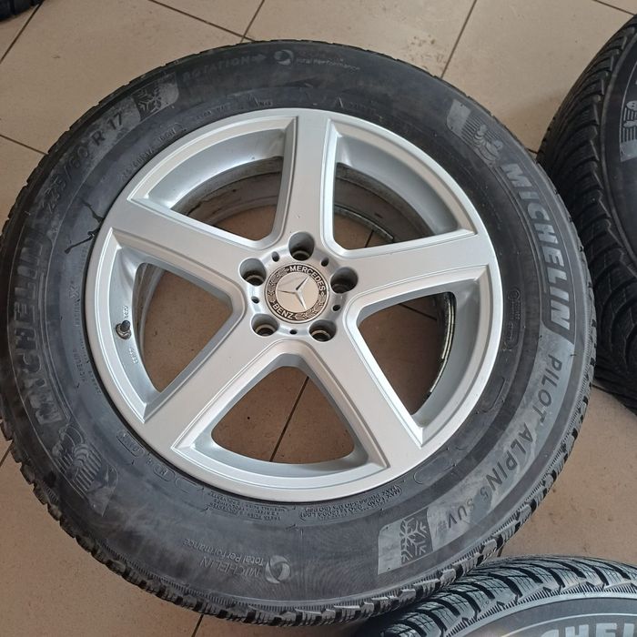 Jante Mercedes Glk+anvelopele 235 60 17 noi Michelin