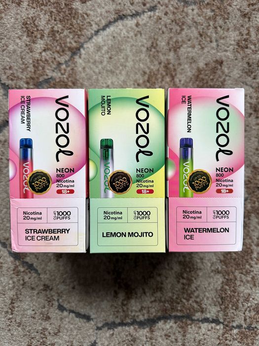 Tigara electronica Vozol Lemon Mojito de 1000 pufuri