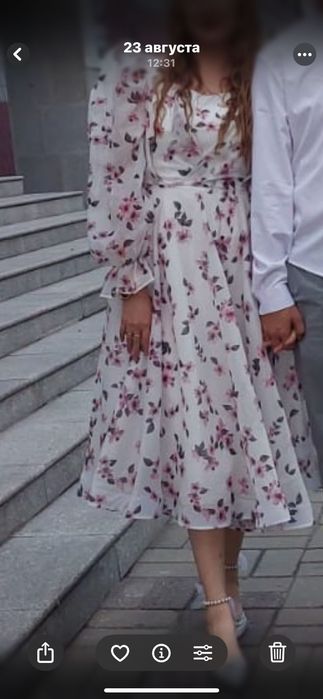 продам нежное платье