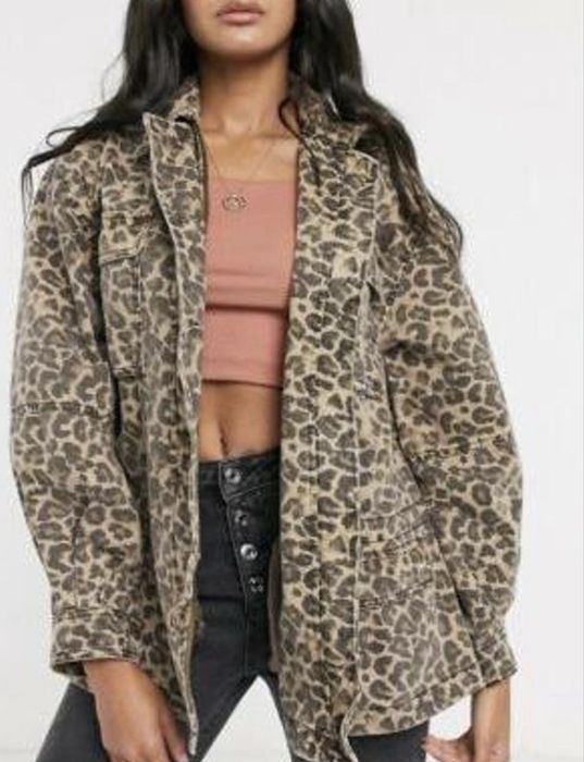 Free people leopard jacket