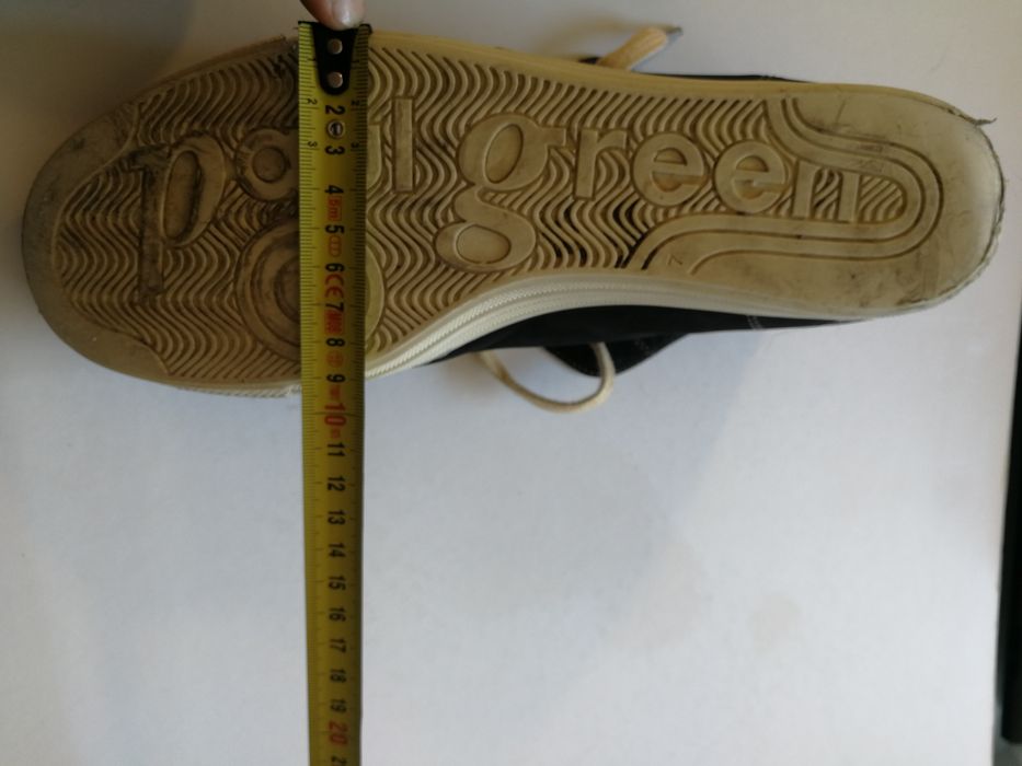 дамски обувки Pual Green ежедневни кожени кецове