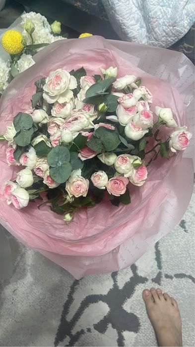 Букет разных цветов