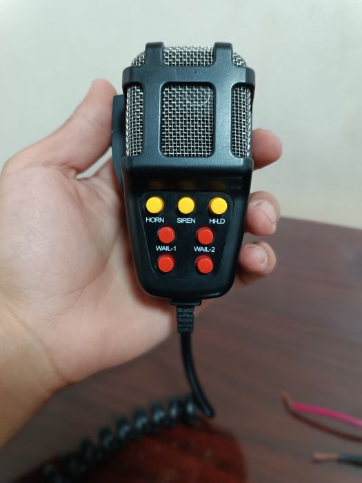 7 xil ovozli.gapirsa boʻladi. 12 V li akumlyatorga ishlaydi.