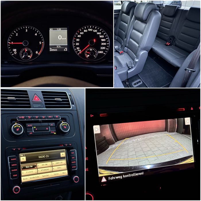 VW Touran 2.0 TDI, 7 locuri, Facelift, Piele, Panoramic, Navi!