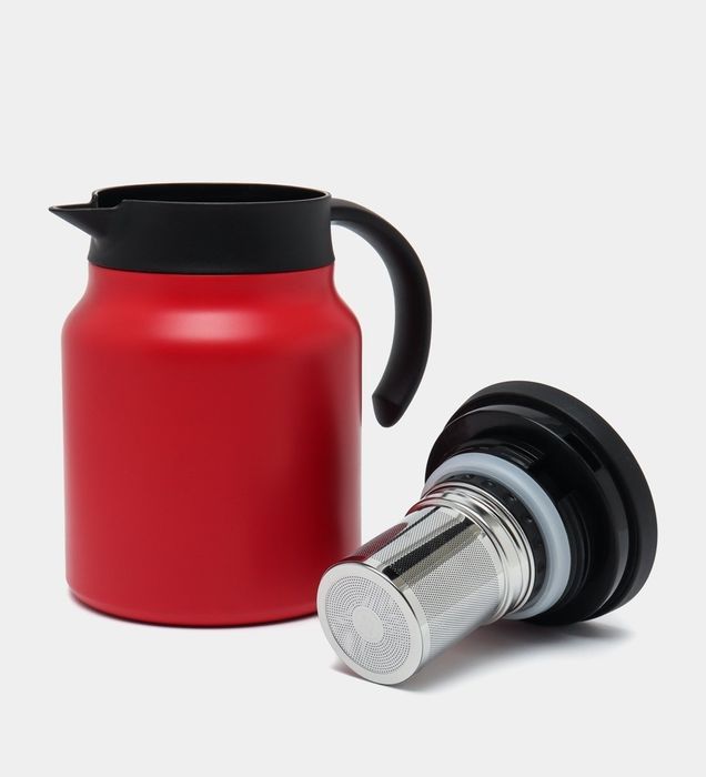 Термос, чайник металлический, вакуумный, для чая и кофе, 1000 мл