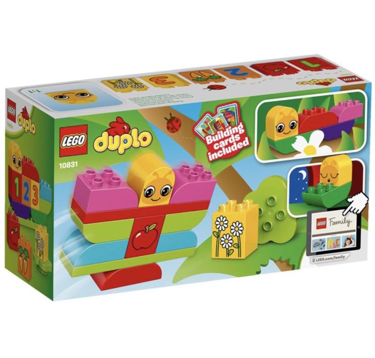 Lego duplo tren/fluture/ferma/belle/animale