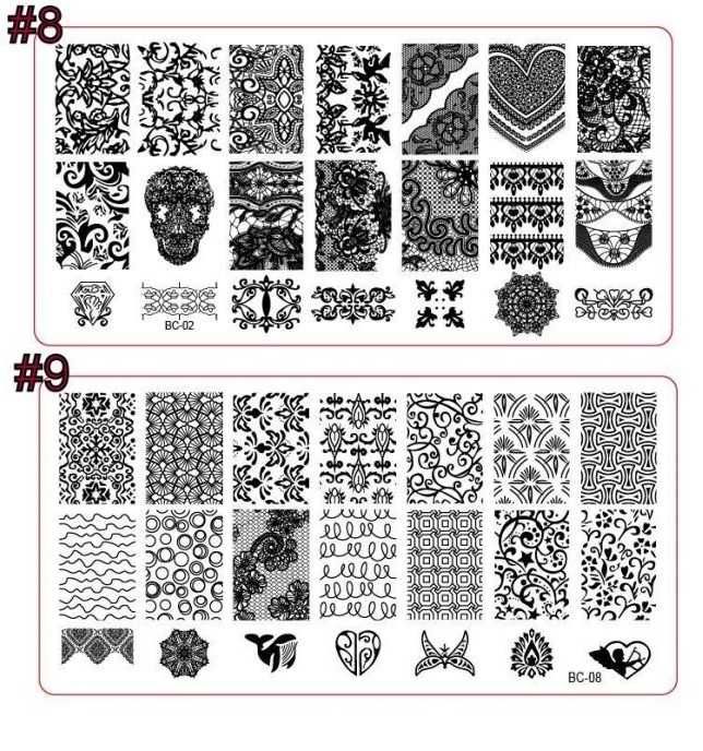 Шаблони / печати за нокти