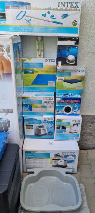 Piscina Intex 400x200x122 + Accesorii