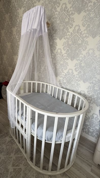 Детский кровать, овальная детская до 4,5лет