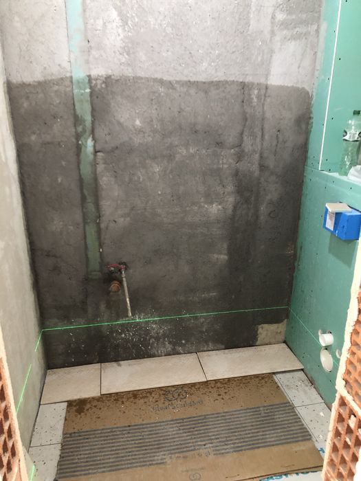 Шпакловка боя фаянс теракод