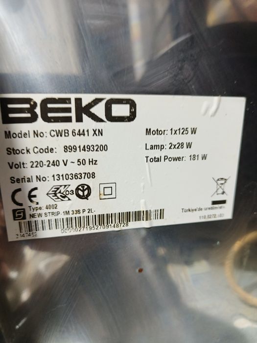 Hota Inox decorativa Beko