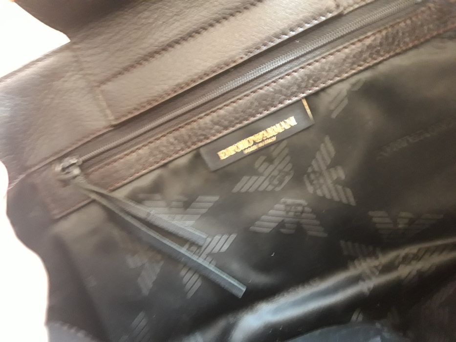 Emporio Armani естествена кожа