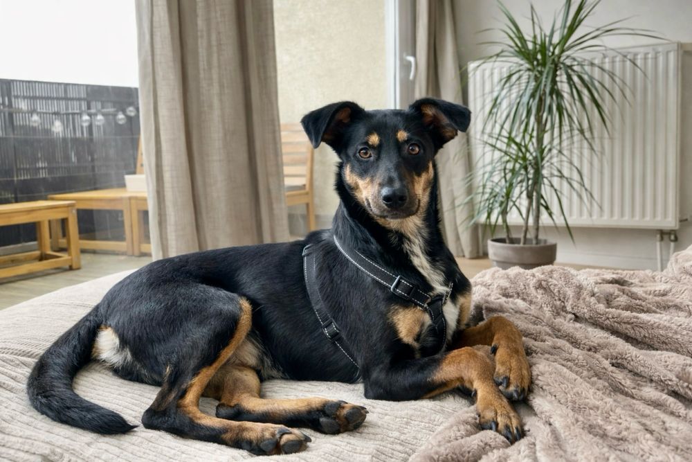 Собака Найла — умная и ласковая девочка