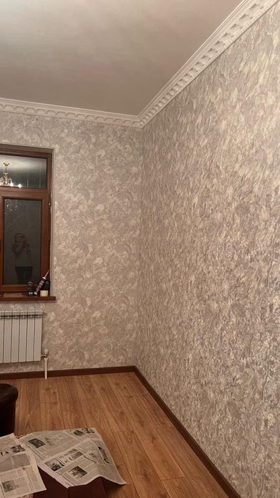 Шпатлёвка стен потолков,