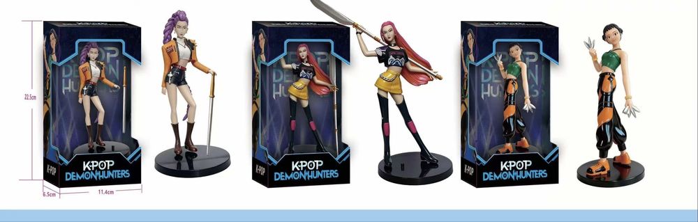 Луксозна лимитирана серия фигурки K-POP Rumi/Zoe/Mira Кей Поп фигурка
