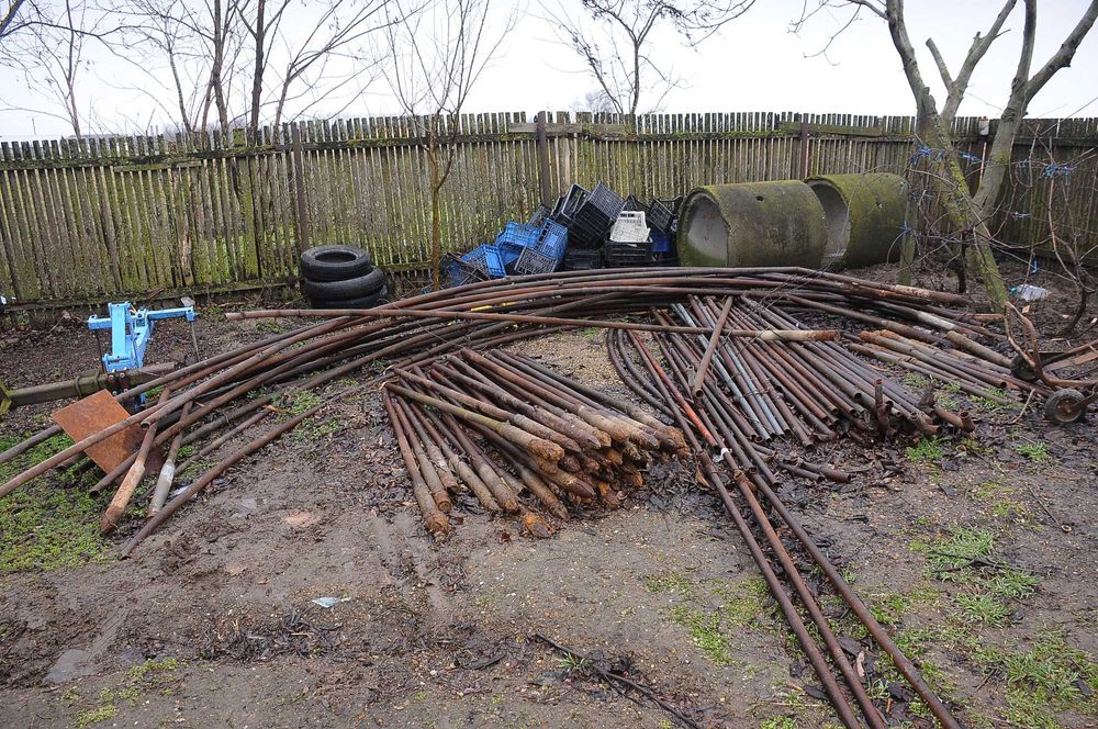 Arce arcade pentru sera sau solar, baza 6.5 metri, inaltime 2 metri