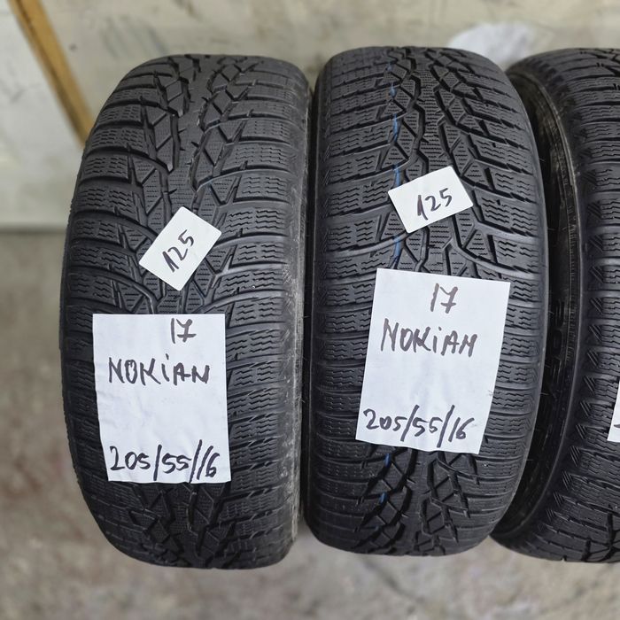 4×205/55/16 M+S.NOKIAN.Stare excelenta