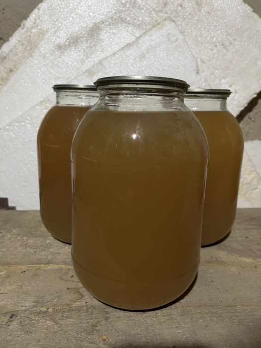 Яблочный сок, домашний без сахара