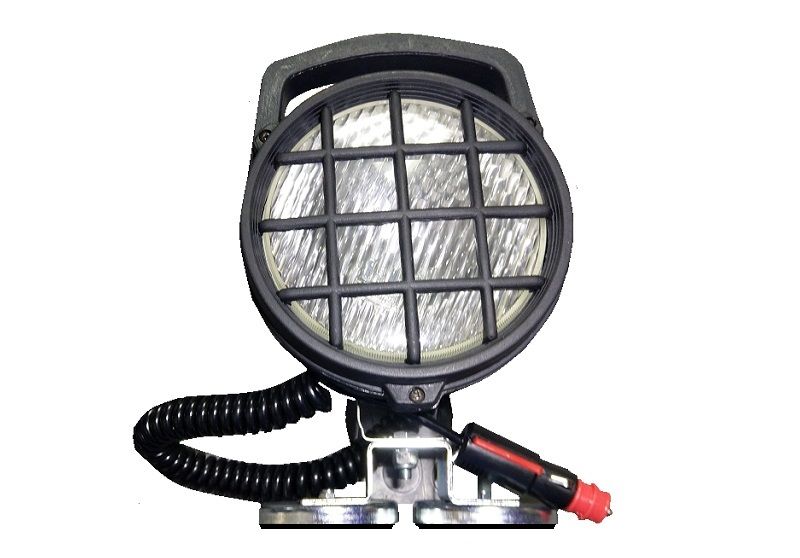 Фар работен на двойна магнитна стойка с кабел