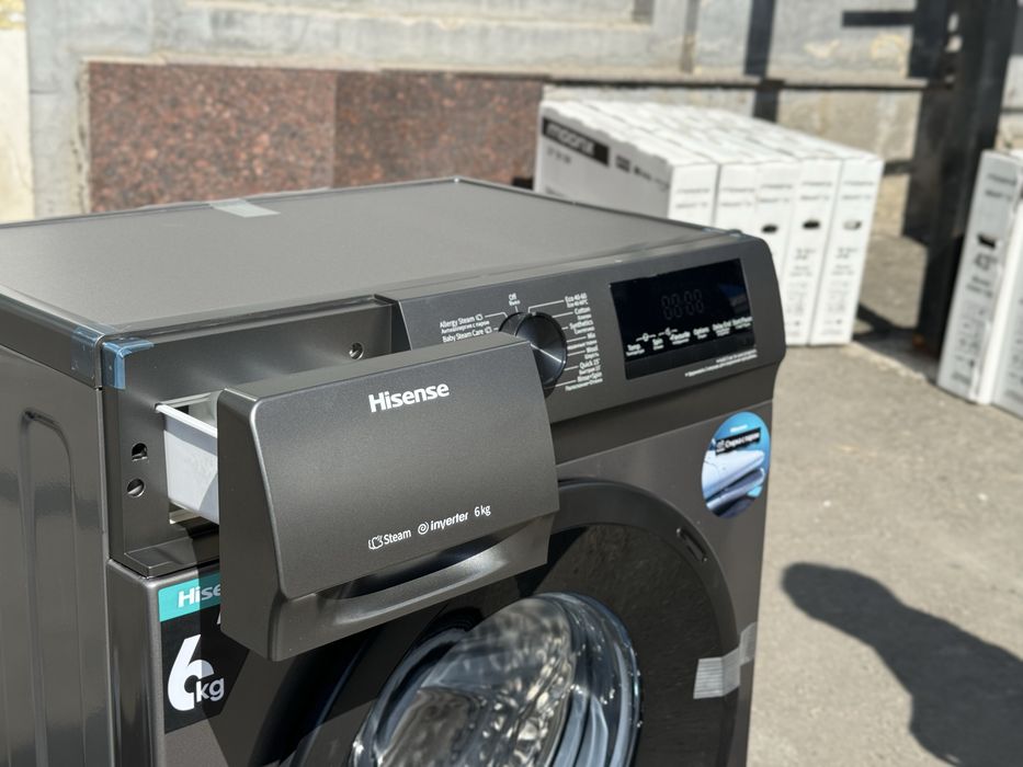 Немецская стиральная от фирмы Hisense 6кг kir moshina 6kg