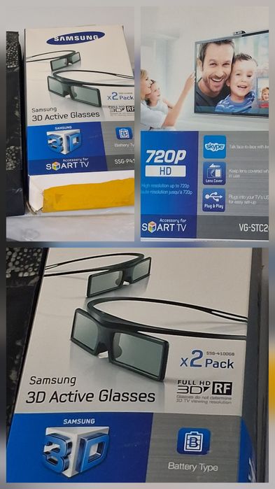 Срочно Оригинал  комплект Samsung  Smart TV-3DкамераVG-STC 2000+4очки