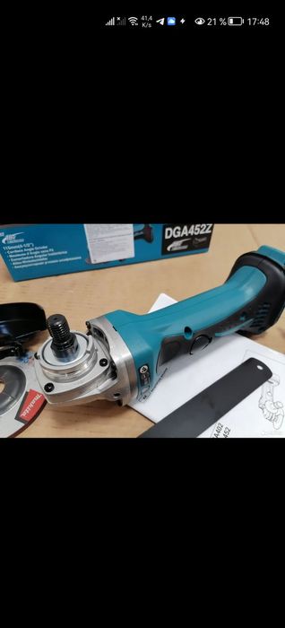 Акумляторный болгарка макита dga 452z