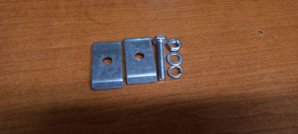 Вакумни закачалки/Болт поцинкован М6 х 35мм с гайка и шайби