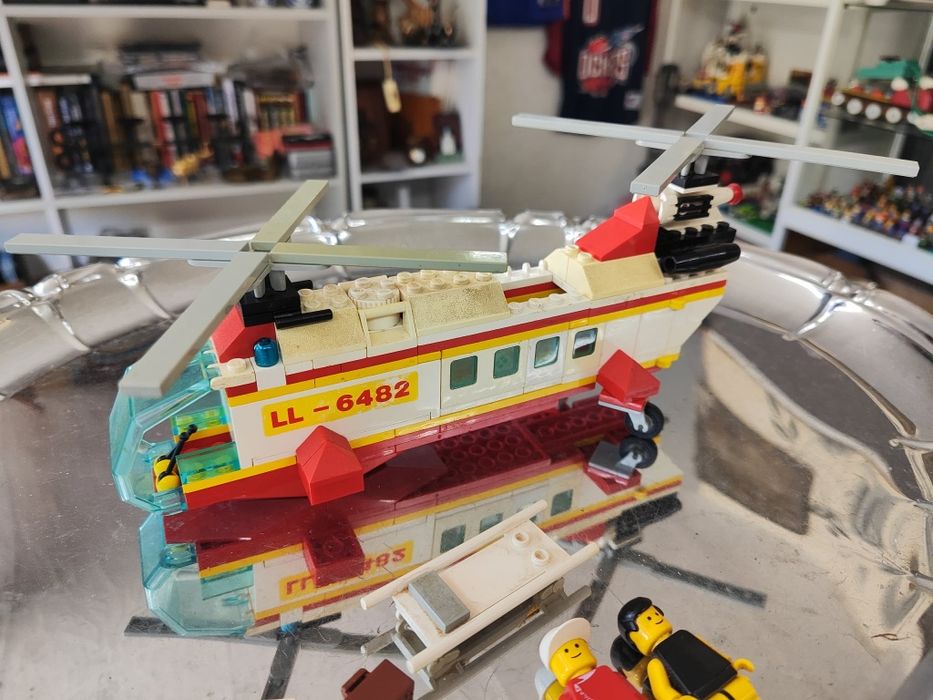 Лего 6482 lego rescue helicopter 1989 г