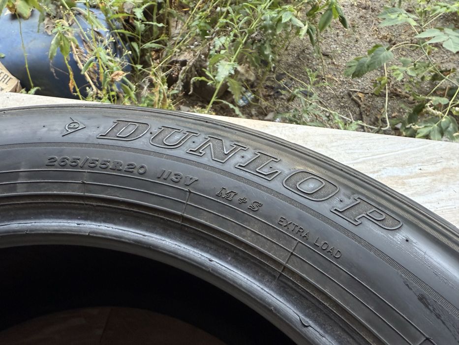 265 55 R20 Пара 2шт. Dunlop Шины