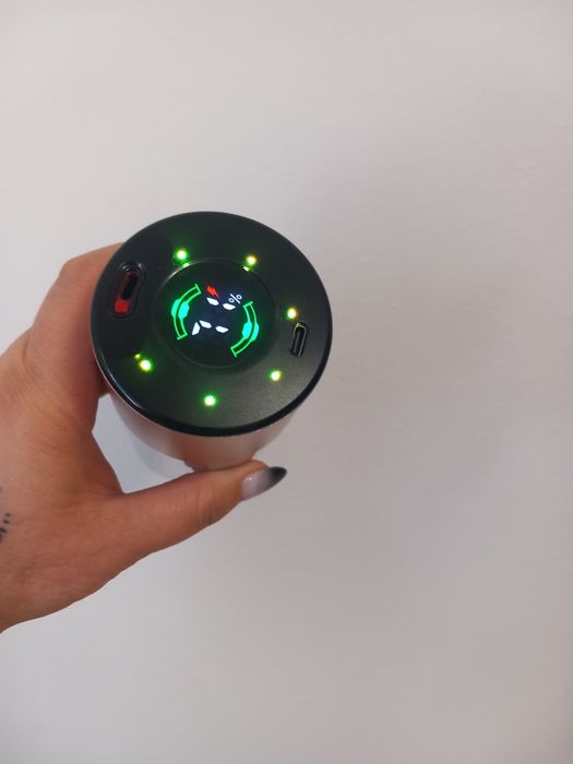 Mega ofertă! Set 2 Vape-uri AAOK 110k, COMPATIBIL cu NARGHILEA,2 arome