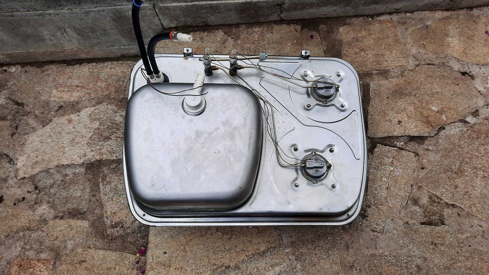 Неръждаема мивка за вграждане DOMETIC