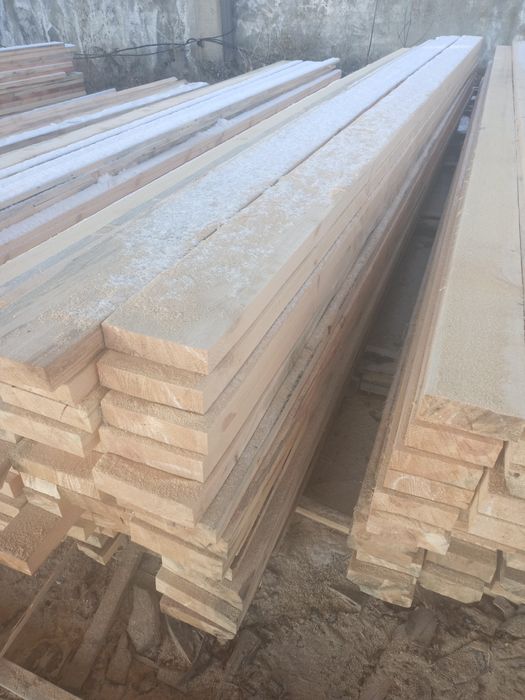 Доска необрезная тес под профлист