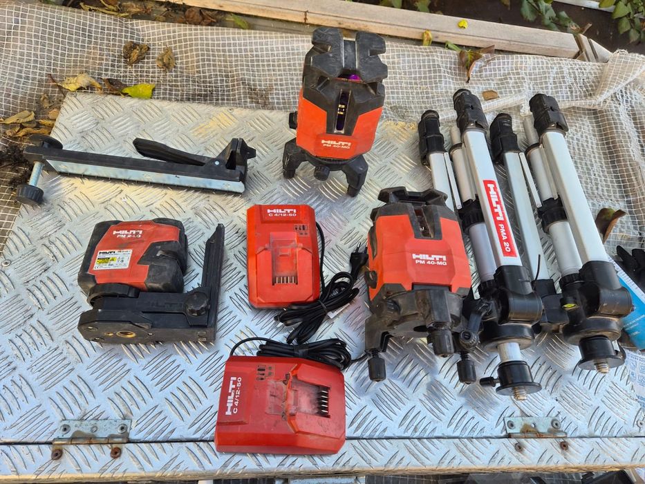 Nivela laser Hilti PM 40 - MG  / PM 2- LG raza verde