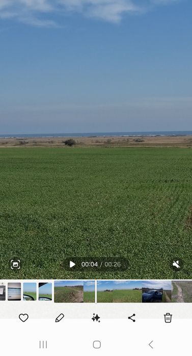 Teren de vanzare - Corbu - prima linie la mare - plata in rate