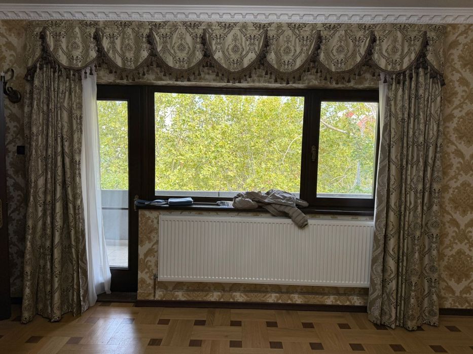 4 Draperii și perdele cu Sina inclusa și acționare cu sfoara