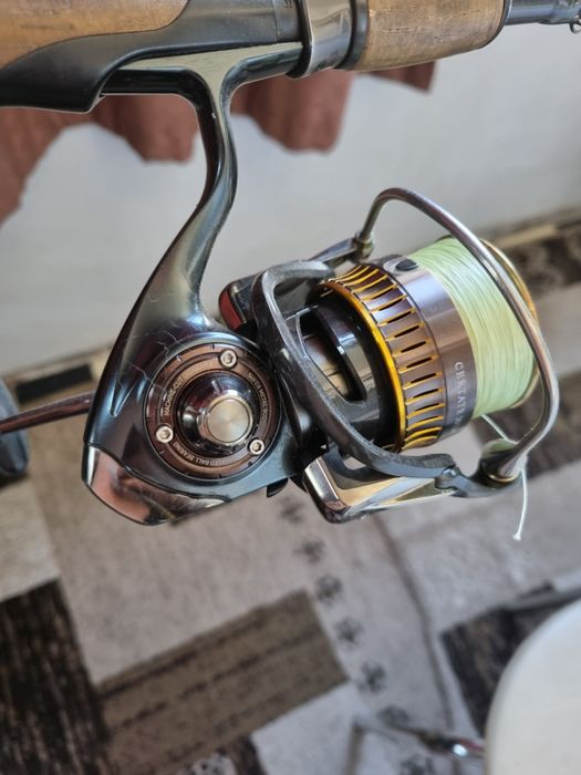 Vand lanseta St.croix avid x  plus mulineta daiwa certate