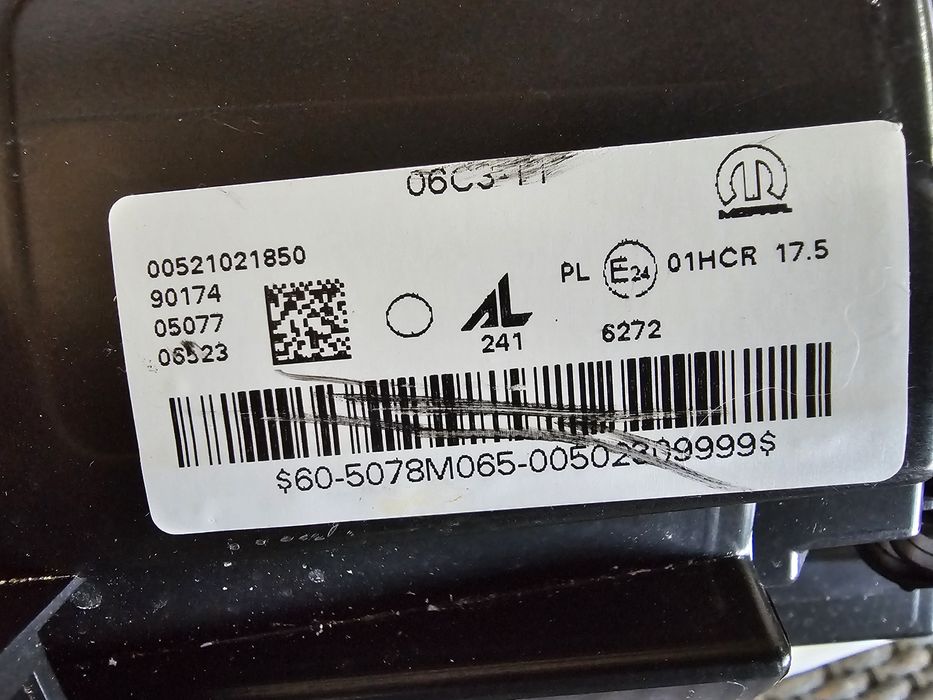 Far stanga Fiat 500 X 500X dupa 2014 cod 0052102850