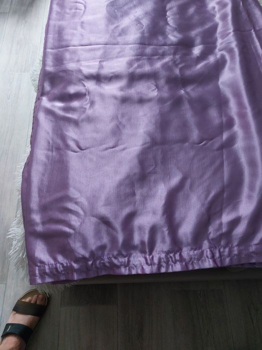 Штора сереневого цвета