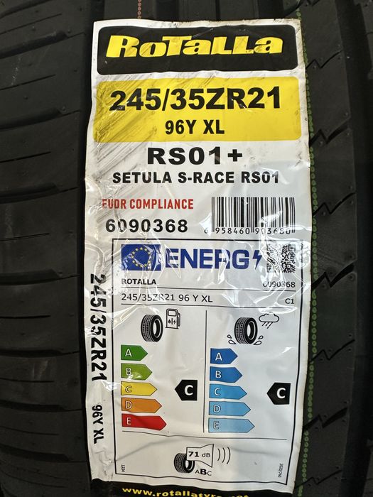 Летен спорт пакет ROTALLA 245/35R21  275/30R21  2453521   2753021 БОРД