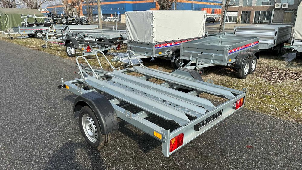 Remorcă basculabilă ATV – MOTO 750kg nouă REPO carte RAR