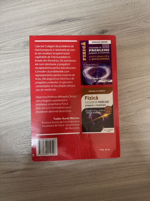 Culegere Fizica clasa IX