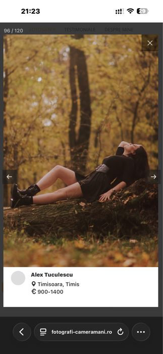 Fotograf evenimente/sedinte foto private