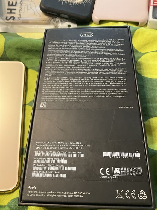 Iphone 11 pro max 64 GB gold