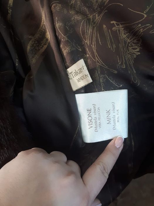 Шуба норковая модель автоледи