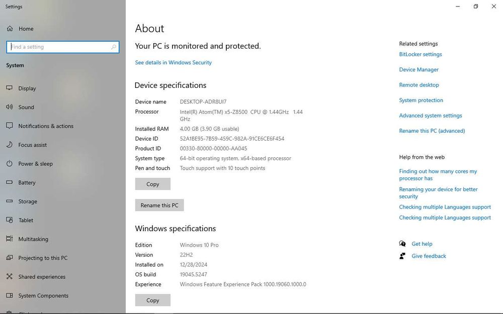 Laptop Tablet Asus
