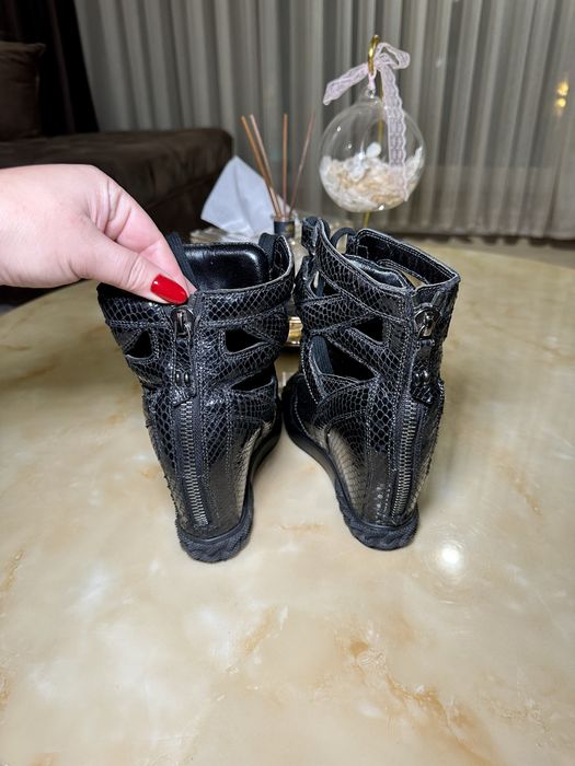 Sneakers Casadei Autentici Cu Platforma