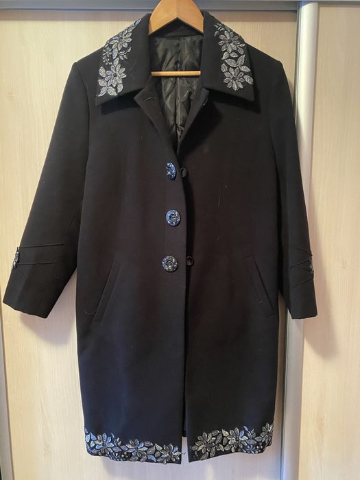 Paltoane La Donna, Moze, negru, mov, marimea 46