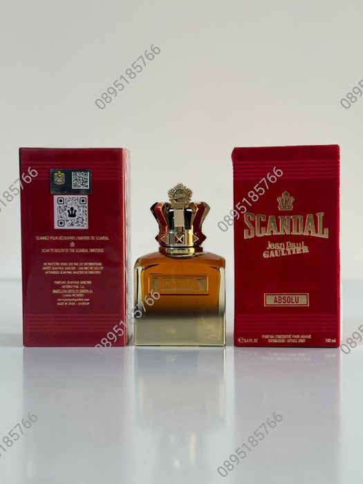 Оригинал Jean paul Gaultier Scandal Absolu 100ml- парфюм за мъже