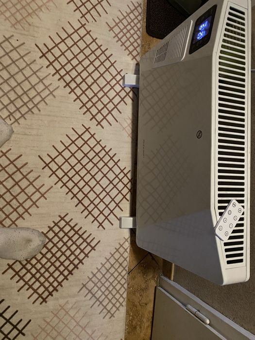 Енергоспестяващ Конвектор Rohnson R-017, Термостат, Бял